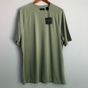 W.H. Belk sportswear Sage green short sleeve shirt